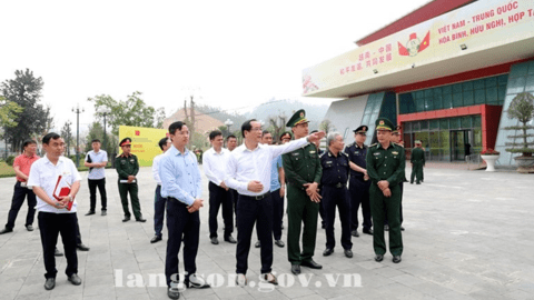 Lãnh đạo UBND tỉnh kiểm tra công tác chuẩn bị phục vụ Chương trình Giao lưu hữu nghị Quốc phòng biên giới Việt Nam - Trung Quốc lần thứ 9
