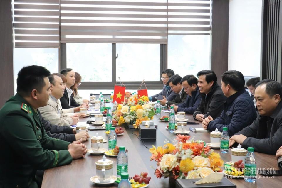 Đồng chí Hoàng Quốc Khánh, Bí thư Tỉnh ủy thăm, nắm bắt tình hình hoạt động của Công ty Cổ phần Hữu Nghị Xuân Cương 