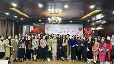 Ban Quản lý Khu kinh tế cửa khẩu Đồng Đăng- Lạng Sơn  tổ chức Toạ đàm kỷ niệm 114 năm ngày Quốc tế Phụ nữ 08/3  (08/3/1910-08/3/2024)