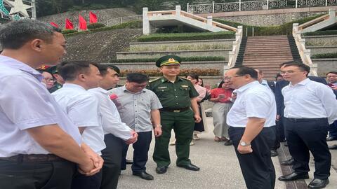 Đoàn đại biểu thành phố Nam Ninh, Khu tự trị dân tộc Choang Quảng Tây, Trung Quốc đến thăm và khảo sát tại tỉnh Lạng Sơn