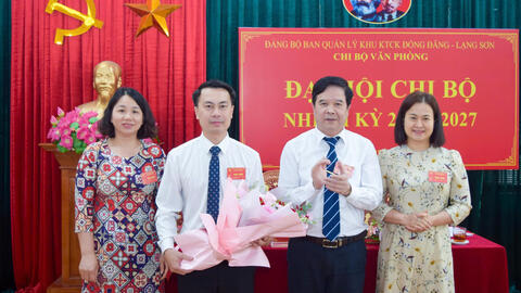 Đại hội Chi bộ Văn phòng nhiệm kỳ 2025 - 2027 thành công tốt đẹp