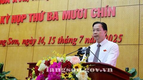 Khai mạc kỳ họp thứ ba mươi chín HĐND tỉnh khoá XVII, nhiệm kỳ 2021 – 2026