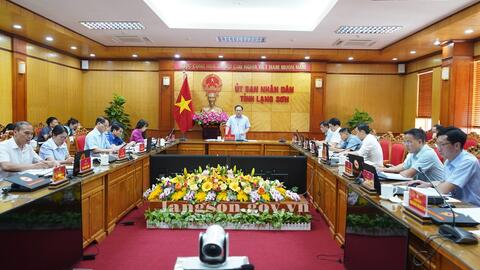 Họp đánh giá tình hình triển khai giải quyết, tháo gỡ khó khăn, vướng mắc, xử lý đối với các dự án đầu tư trên địa bàn các huyện Lộc Bình (cũ)