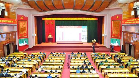 Hội nghị học tập, quán triệt, triển khai thực hiện Nghị quyết Đại hội đại biểu Đảng bộ tỉnh lần thứ XVIII