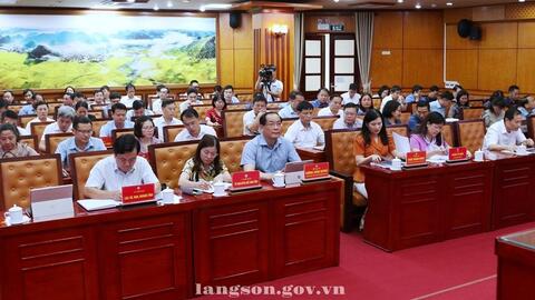 Hội nghị phân tích kết quả Chỉ số PAR INDEX và Chỉ số SIPAS tỉnh Lạng Sơn năm 2025