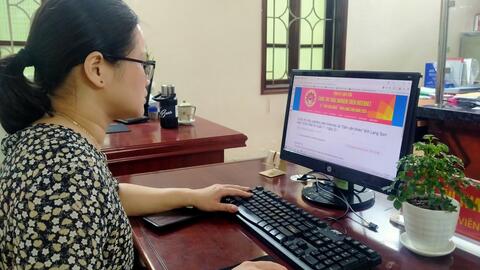 Ban Quản lý Khu KTCK Đồng Đăng-Lạng Sơn hưởng ứng tham gia cuộc thi trắc nghiệm trên Internet về “Dân vận khéo” tỉnh Lạng Sơn năm 2024